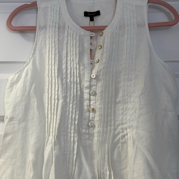 Quince Linen sleeveless swing dress size Small - Picture 10 of 14